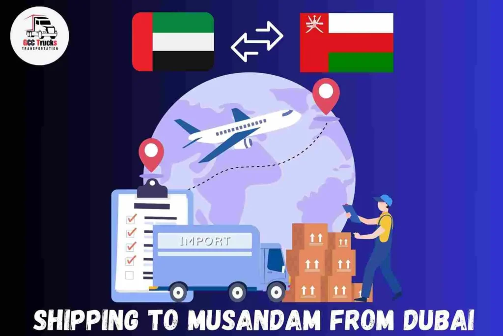 Shipping To Musandam From Dubai