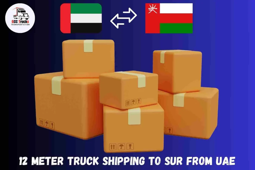 12 Meter Truck Shipping To Sur From UAE