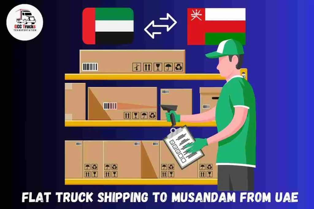 Flat Truck Shipping To Musandam From UAE