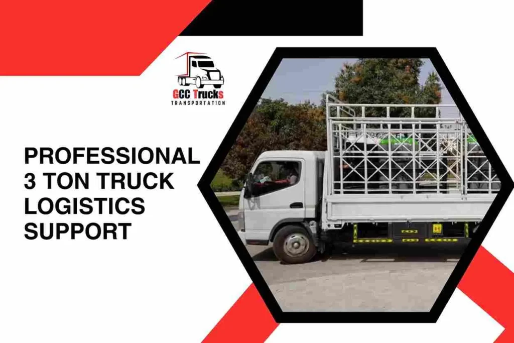 Professional 3 Ton Truck Logistics Support