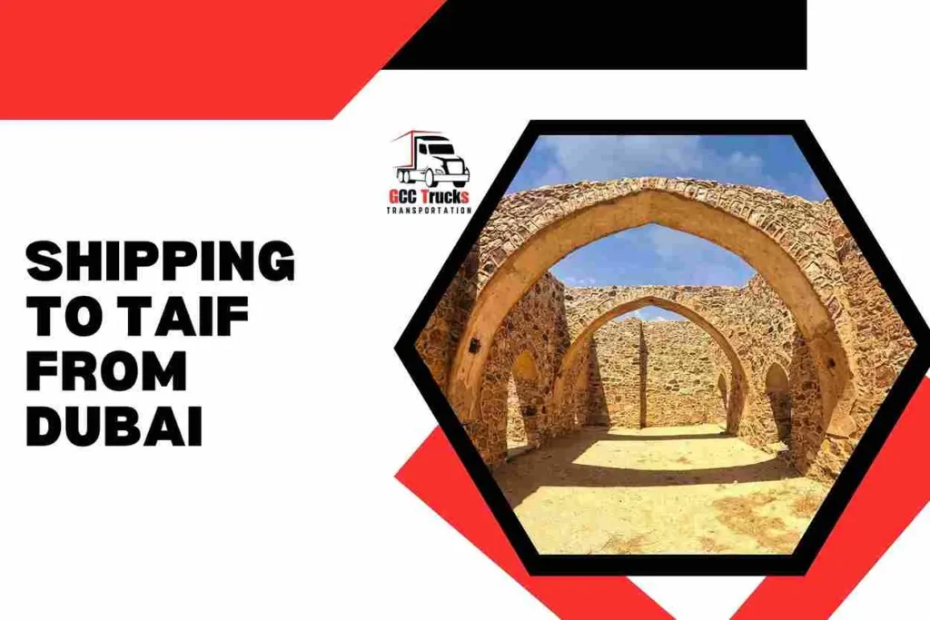 Shipping To Taif From Dubai