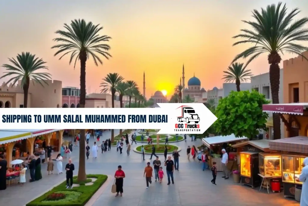 Shipping to Umm Salal Muhammed from Dubai