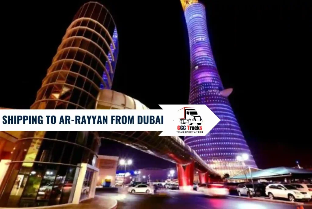 Shipping to Ar-Rayyan from Dubai