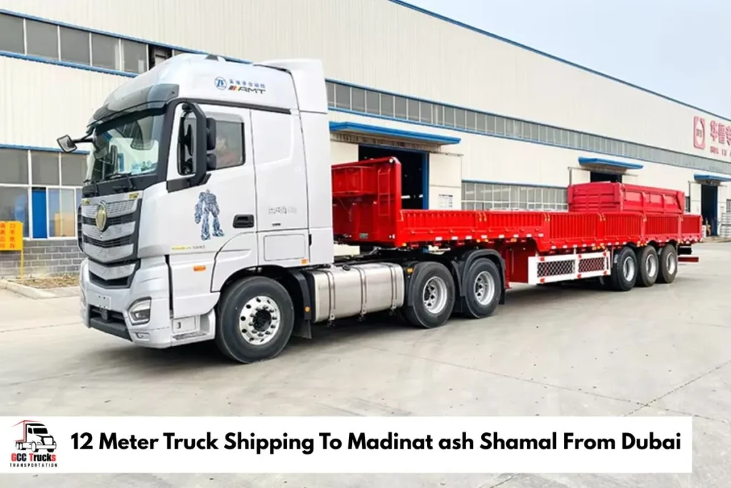 12 Meter Truck Shipping To Madinat ash Shamal From Dubai