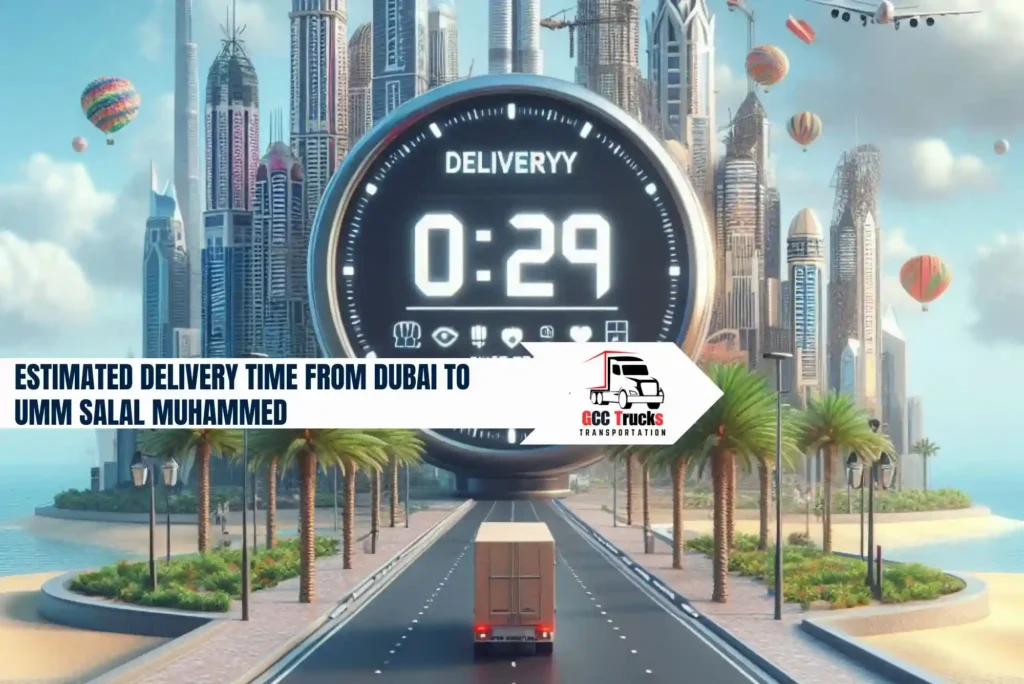 Estimated Delivery Time from Dubai to Umm Salal Muhammed