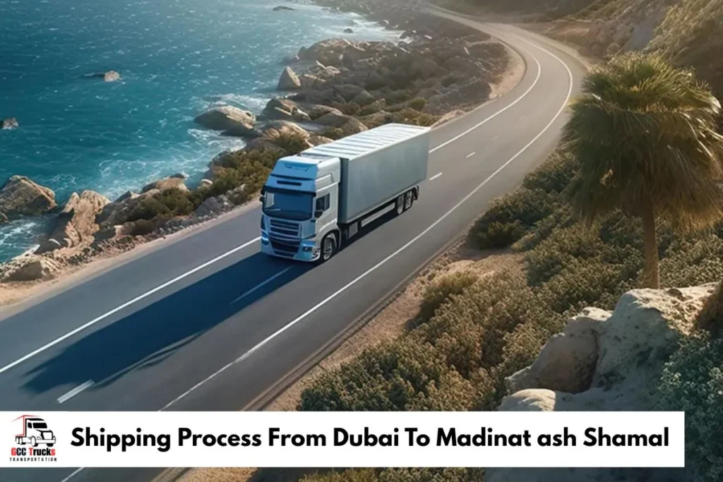 Shipping Process From Dubai To Madinat ash Shamal