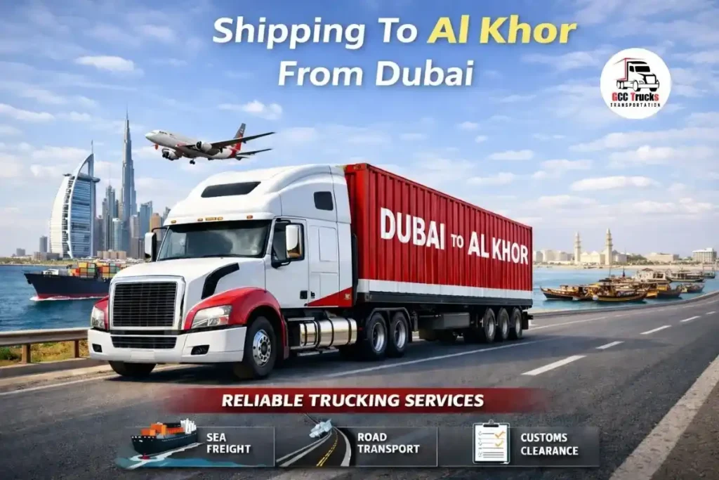 Shipping to Al Khor from Dubai