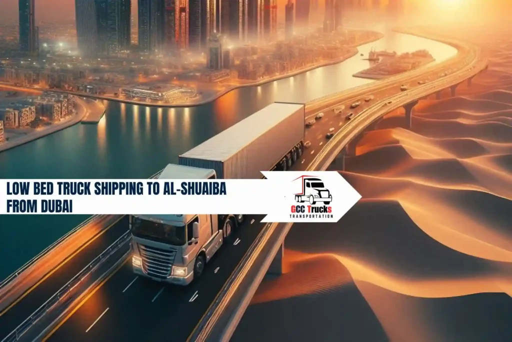 Low Bed Truck Shipping To Al-Shuaiba From Dubai