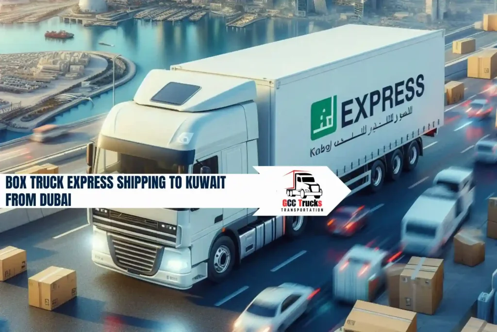 Box Truck Express Shipping To Kuwait From Dubai
