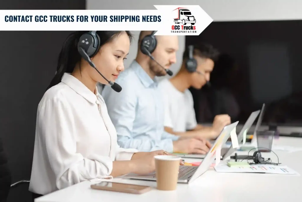 Contact GCC Trucks for Your Shipping Needs