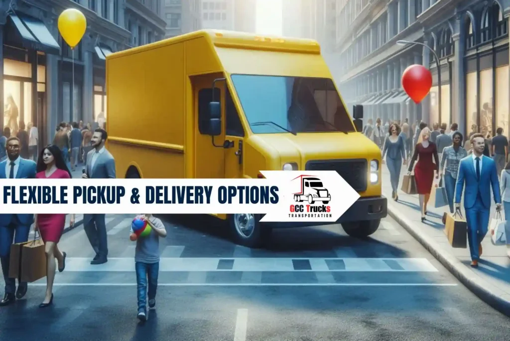 Flexible Pickup & Delivery Options
