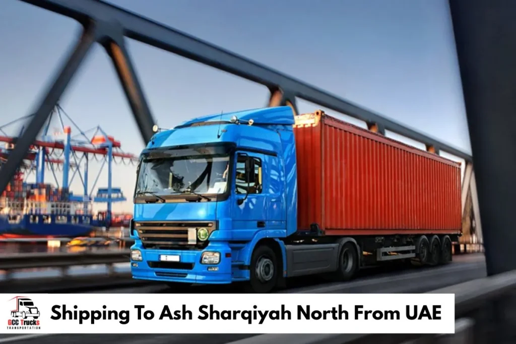 Shipping To Ash Sharqiyah North From UAE