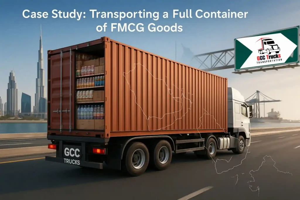 Case Study: Transporting a Full Container of FMCG Goods