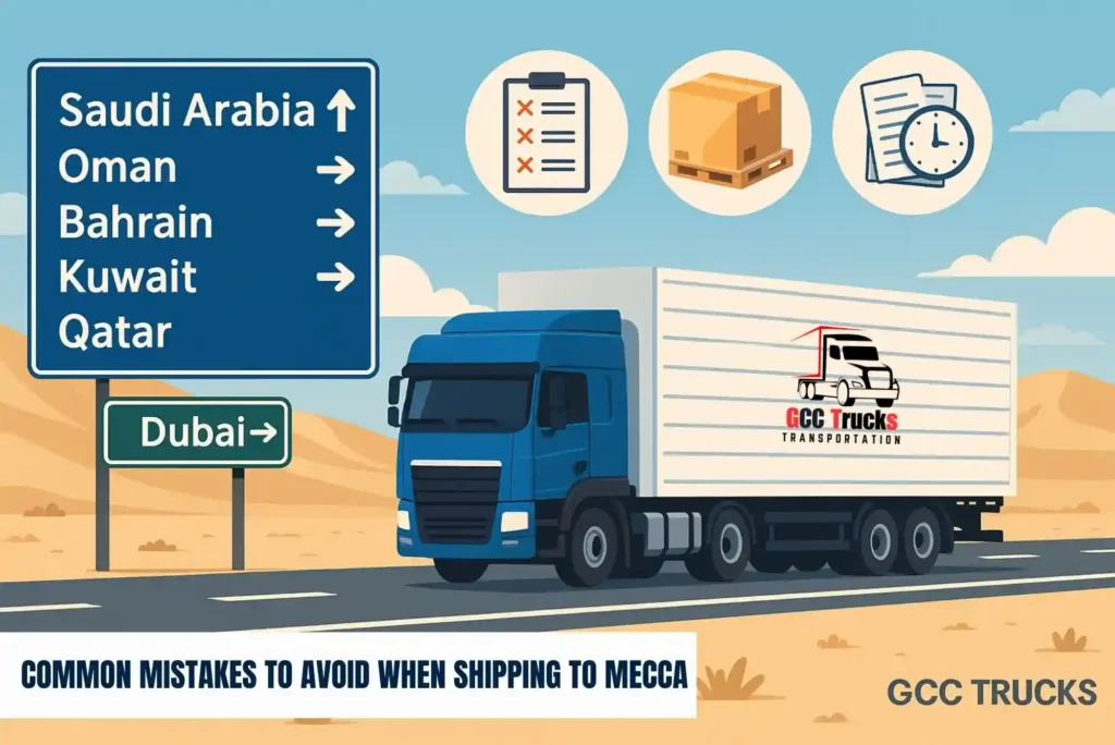 Common Mistakes to Avoid When Shipping to Mecca​