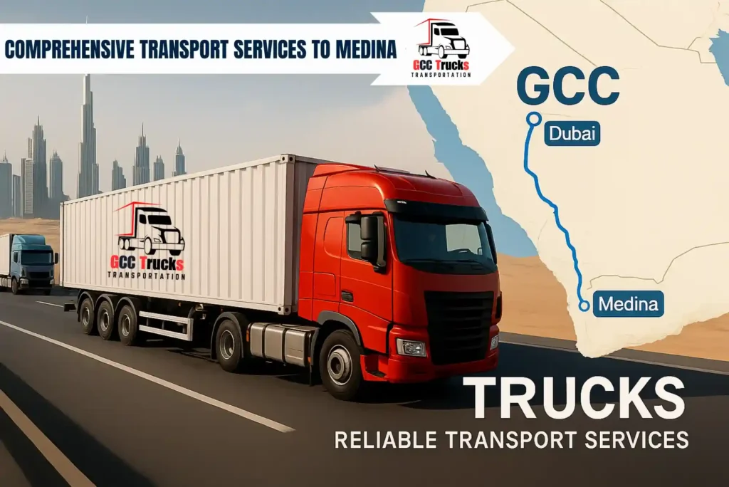Comprehensive Transport Services from Dubai to Medina