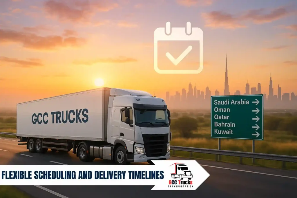 Flexible Scheduling and Delivery Timelines