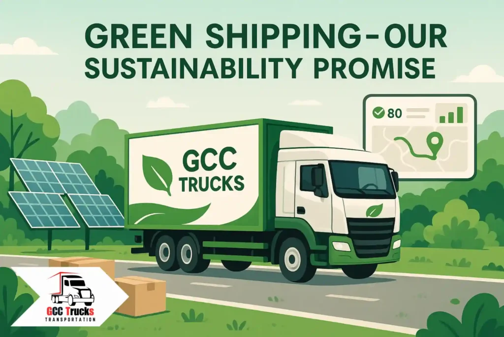 Green Shipping – Our Sustainability Promise