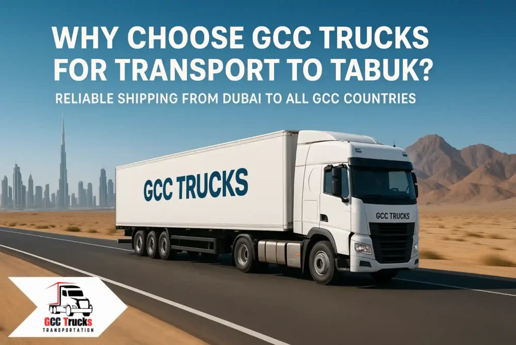 Why Choose GCC Trucks for Transport to Tabuk?