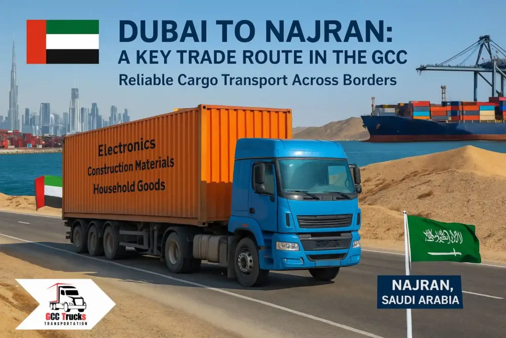 Dubai to Najran: A Key Trade Route in the GCC