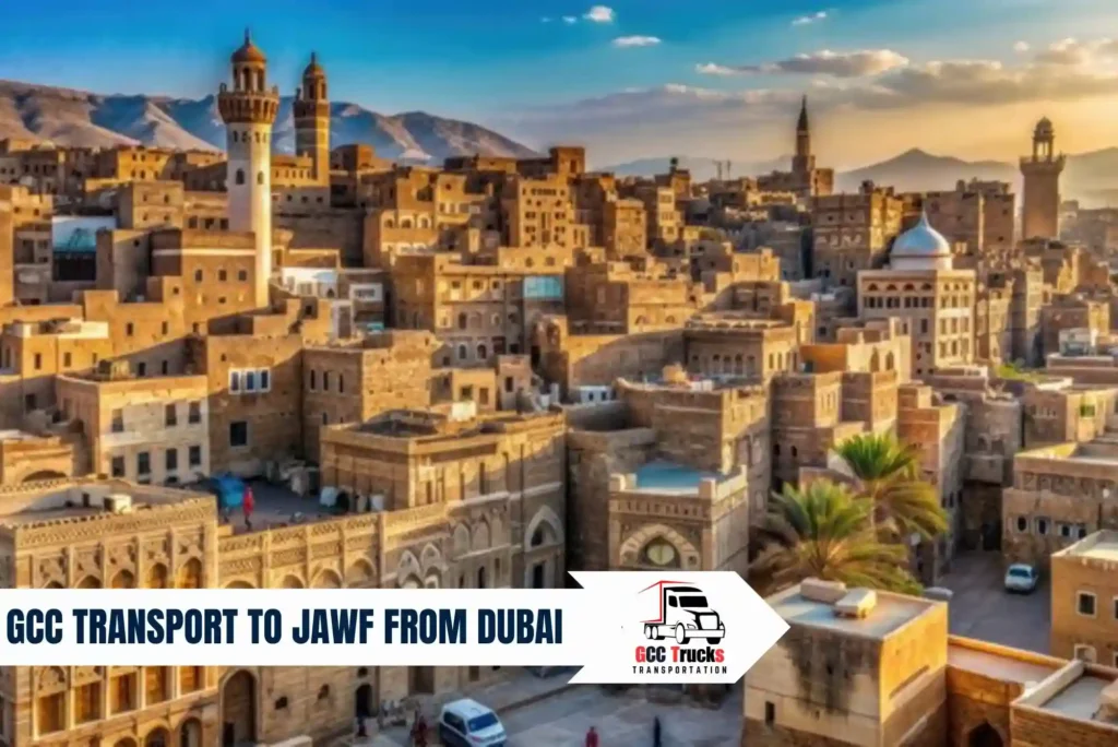 GCC Transport To Jawf From Dubai