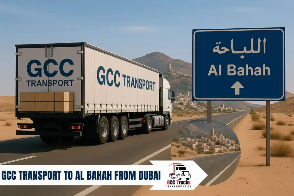 GCC Transport to Al Bahah from Dubai