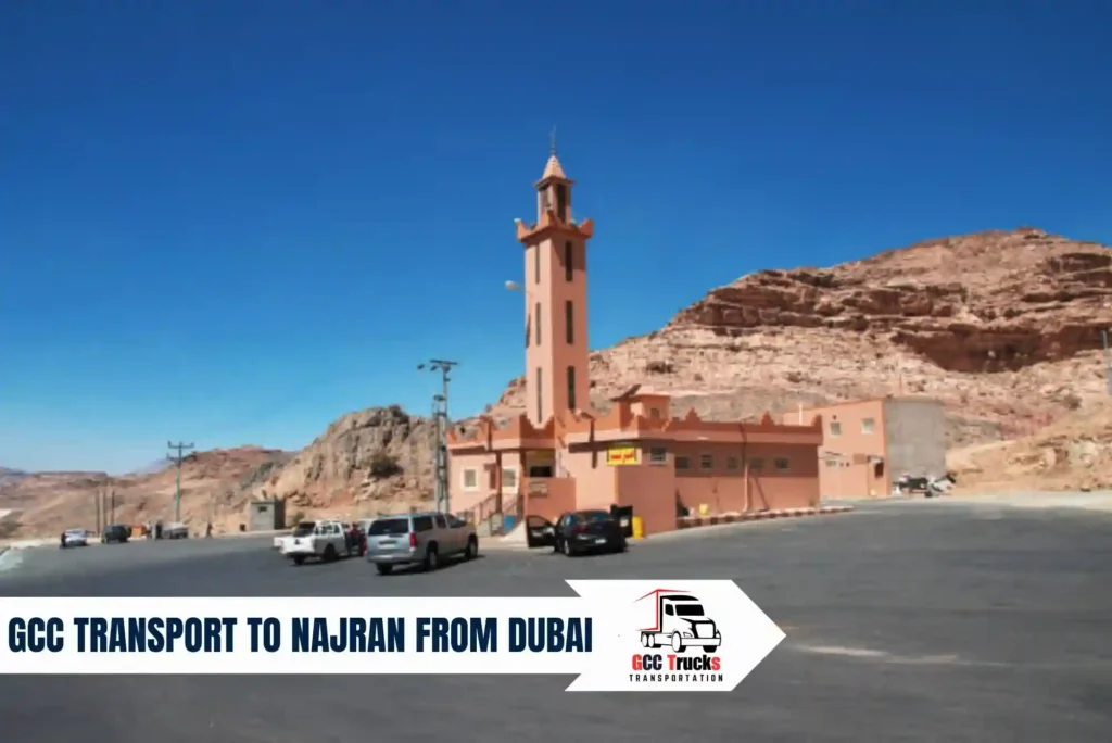 GCC Transport to Najran from Dubai