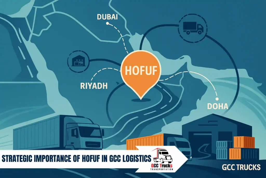 Strategic Importance of Hofuf in GCC Logistics​