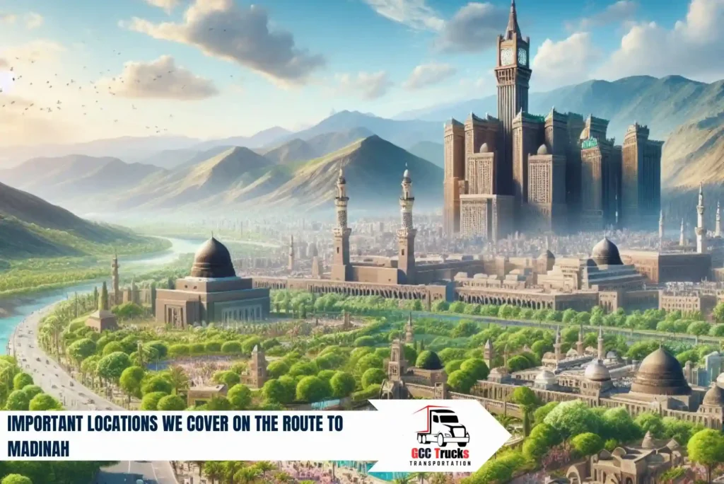 Important Locations We Cover on the Route to Madinah