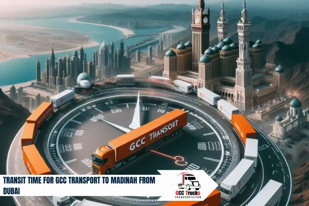 Transit Time for GCC Transport To Madinah From Dubai