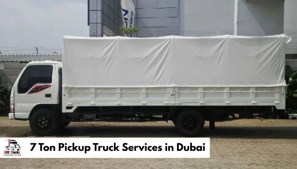 7 Ton Pickup Truck Services in Dubai