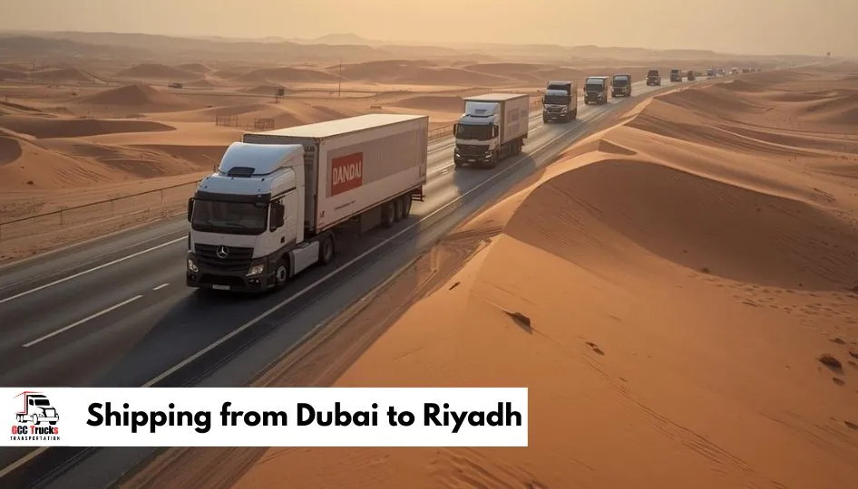Shipping from Dubai to Riyadh