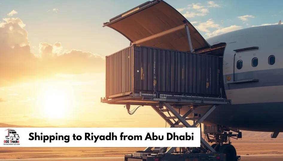 Shipping to Riyadh from Abu Dhabi