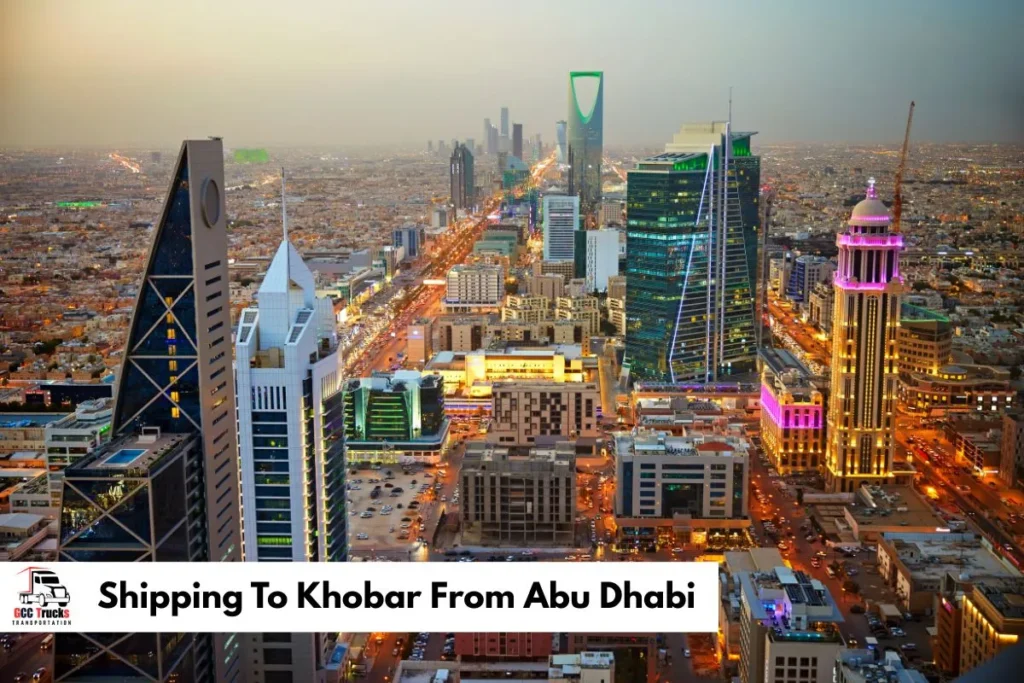 Shipping To Khobar From Abu Dhabi