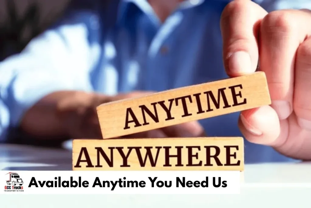 Available Anytime You Need Us​