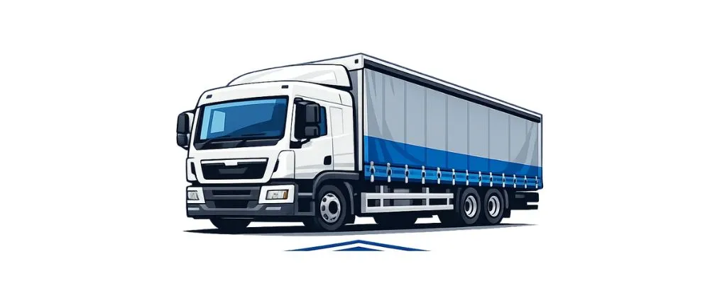 Curtain Side Truck Shipping From Dubai