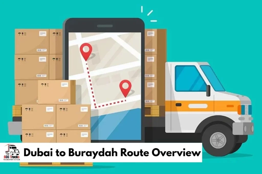 Dubai to Buraydah Route Overview​