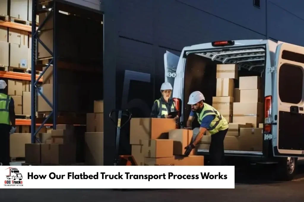 How Our Flatbed Truck Transport Process Works​