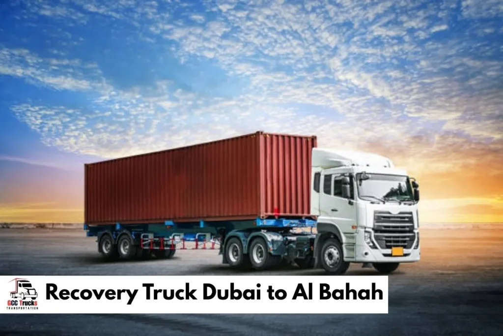 Recovery Truck Dubai to Al Bahah