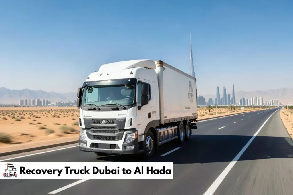 Recovery Truck Dubai to Al Hada