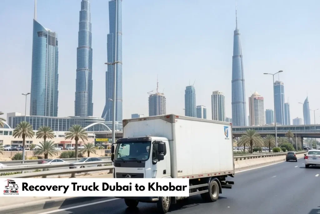 Recovery Truck Dubai to Khobar