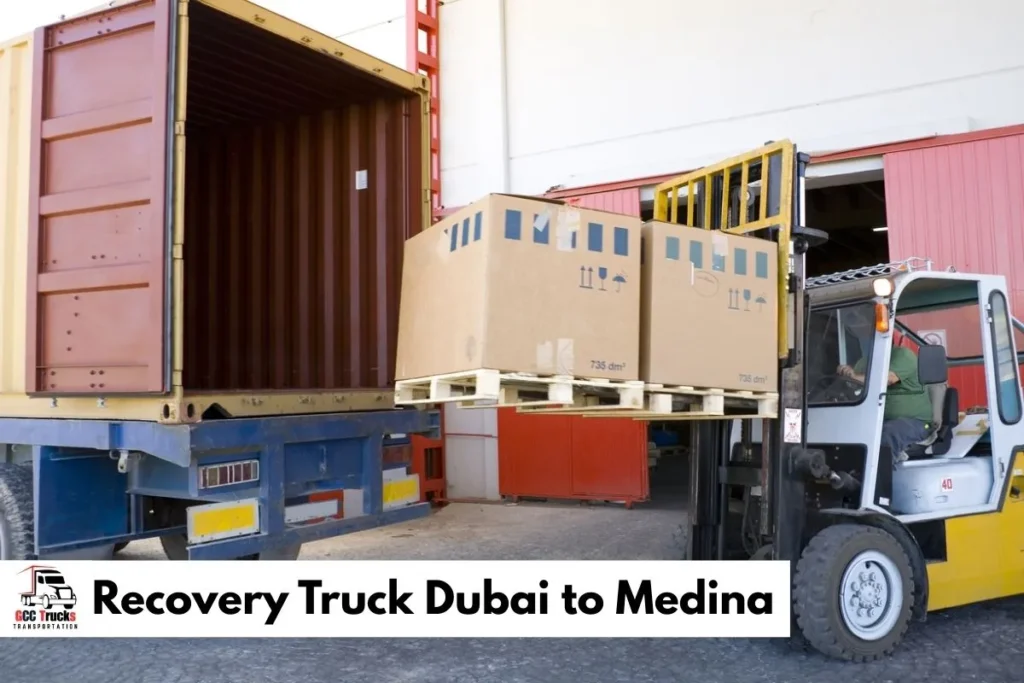 Recovery Truck Dubai to Medina