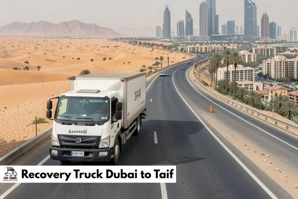 Recovery Truck Dubai to Taif
