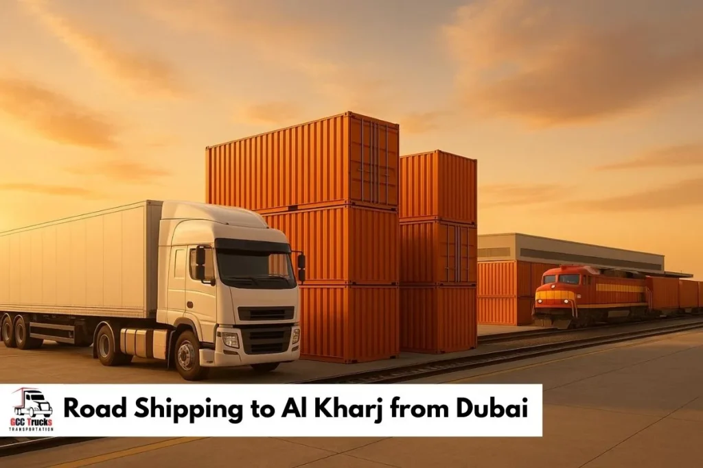Road Shipping to Al Kharj from Dubai