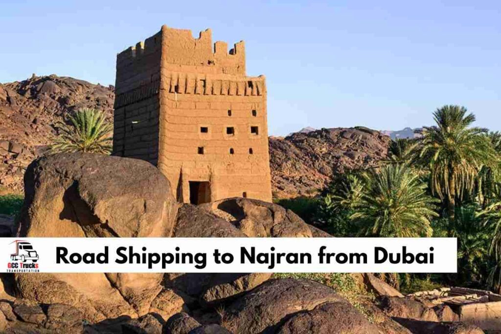 Road Shipping to Hofuf from Dubai