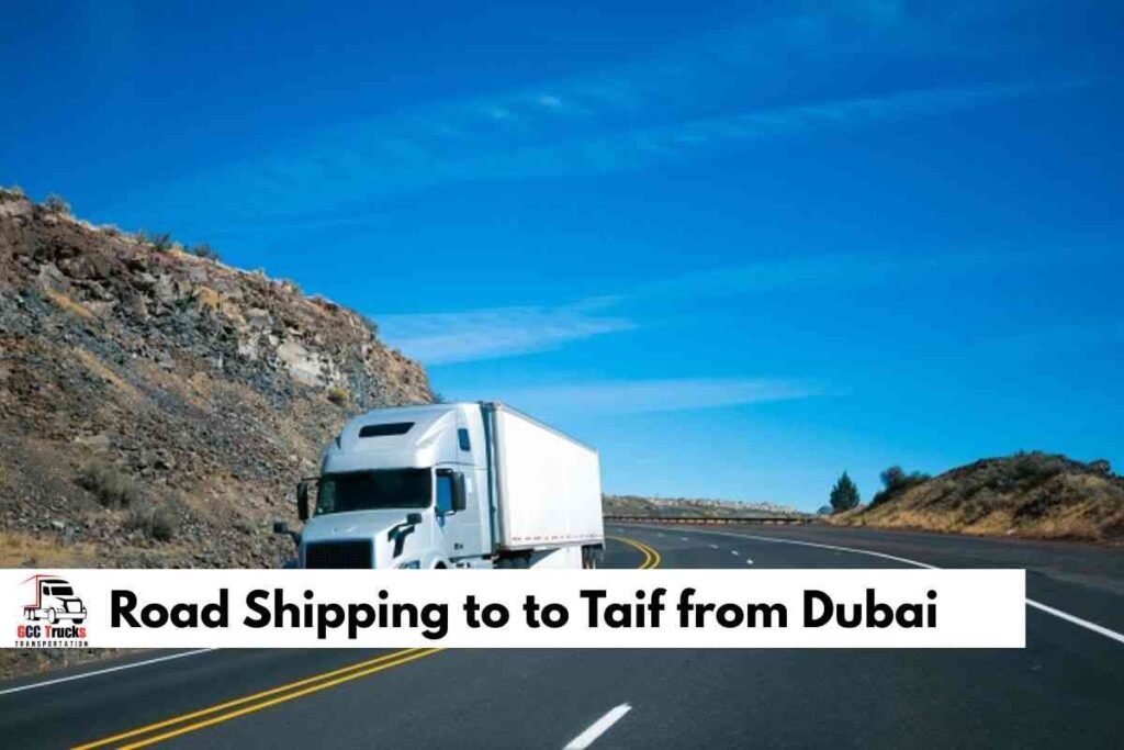Road Shipping to Taif from Dubai