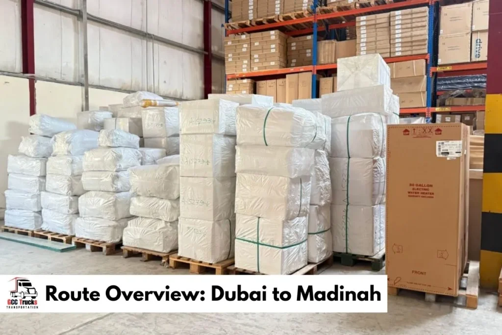 Route Overview: Dubai to Madinah