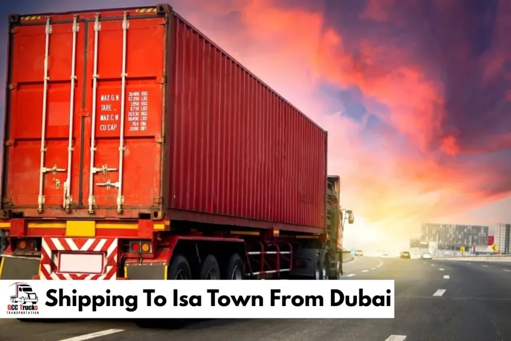 Shipping To Isa Town From Dubai