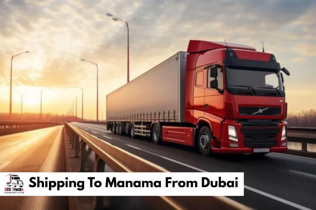 Shipping To Manama From Dubai