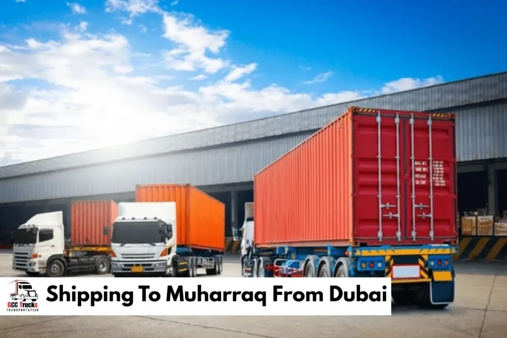 Shipping To Muharraq From Dubai