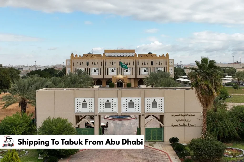 Shipping To Tabuk From Abu Dhabi